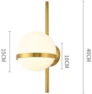 NORDIC WALL LIGHT GLASS GLOBE