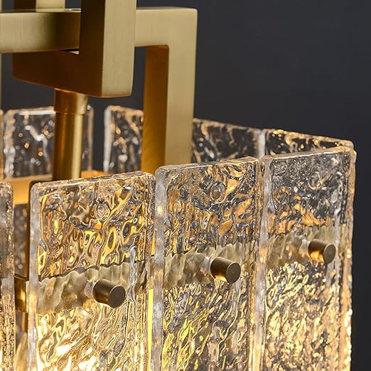 ICE CRYSTAL MODERN WALL SCONE