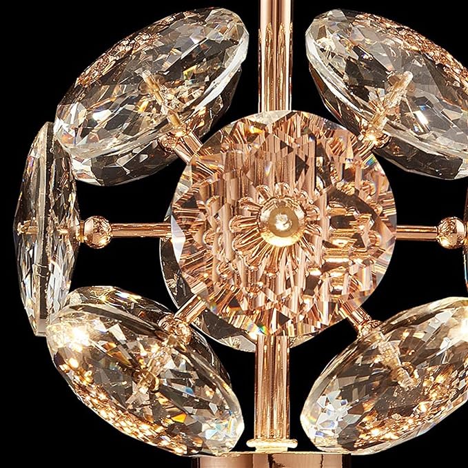 MODERN BEDSIDE K9 CRYSTAL LIGHT