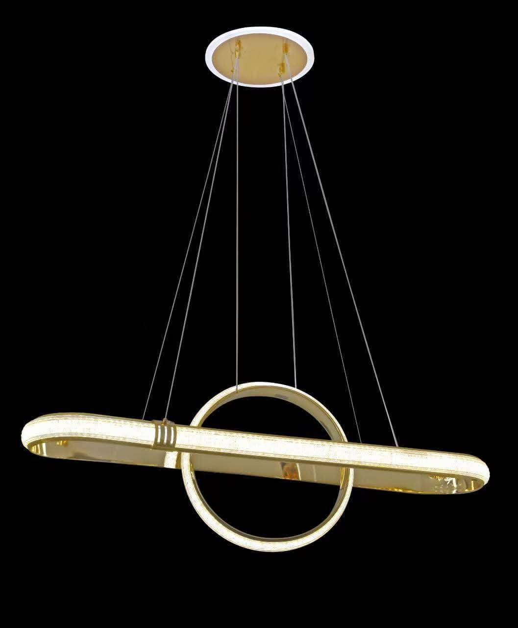 Aurora Luxe LED Ring Pendant Light