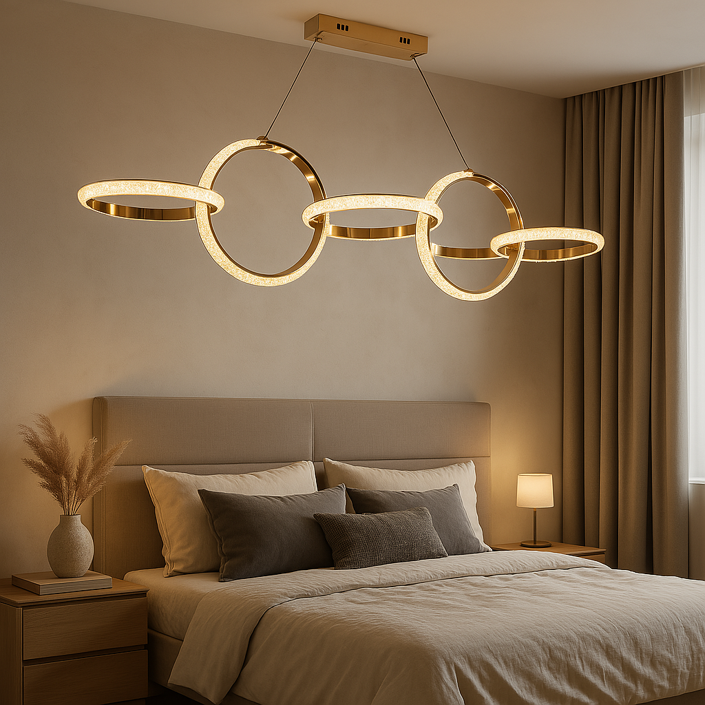 HORIZONTAL RING HANGING LIGHT
