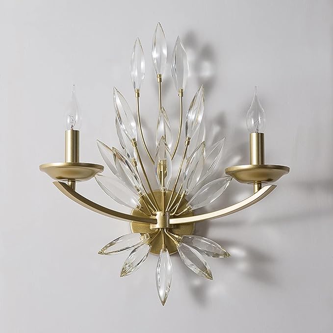 CRYSTAL PETAL WALL LIGHT
