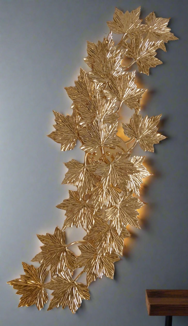 Gold leaf maple light
