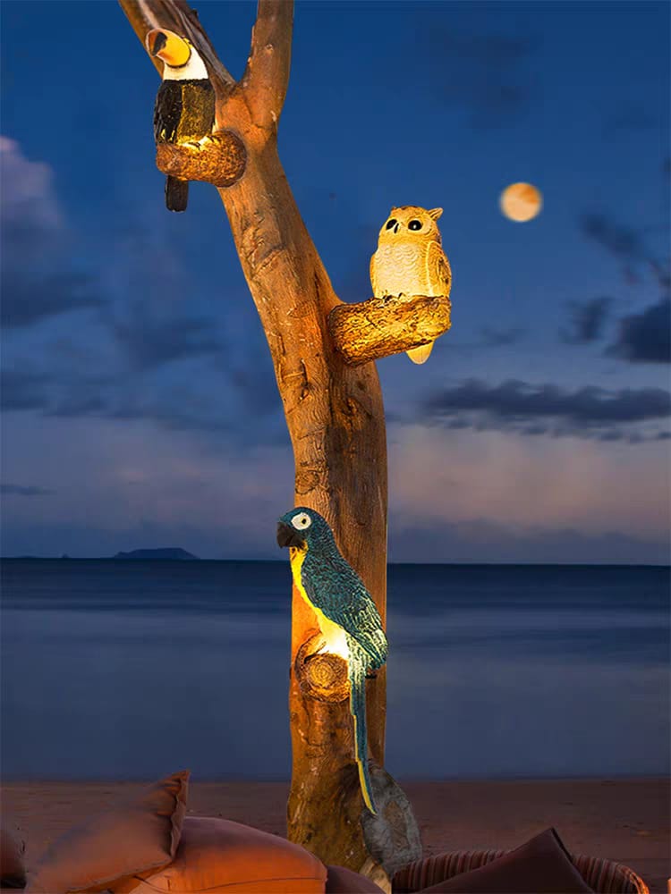 owl wall light