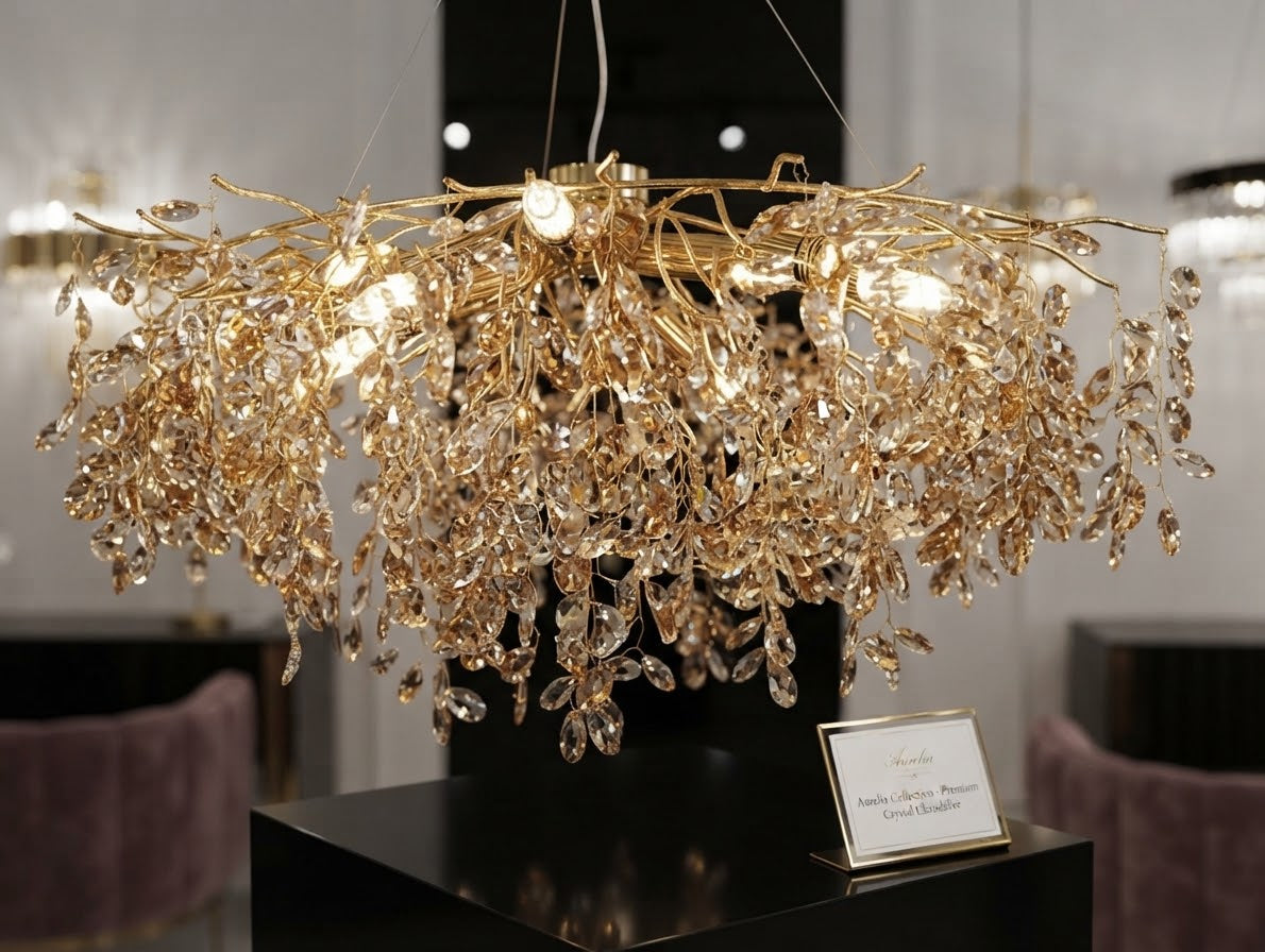 Elegance Restored: Premium Luxury Crystal Chandelier for Modern & Classic Interiors