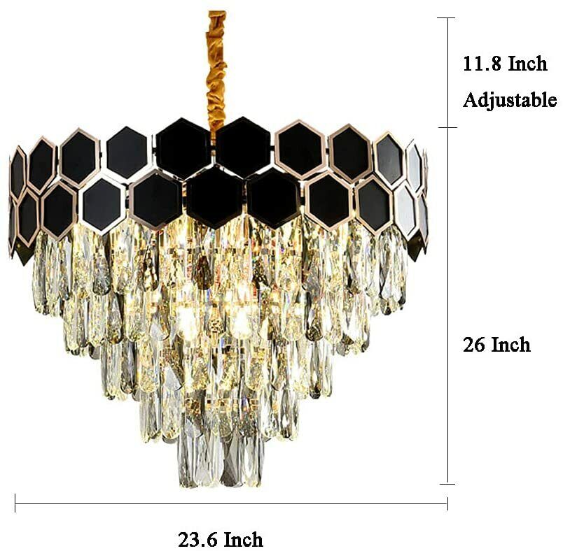 LUXURY K9 CRYSTAL CHANDELIER
