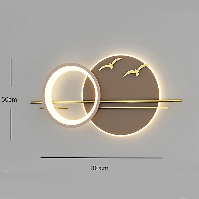 Modern Minimalist LED Decorative Wall Light | Luxury Ambient Sconce for Living Room & Bedroom