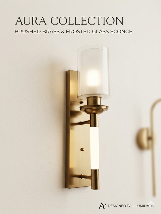 Luxury Frosted Glass LED Vanity & Accent Light