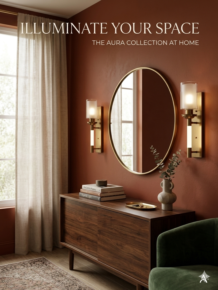 Luxury Frosted Glass LED Vanity & Accent Light