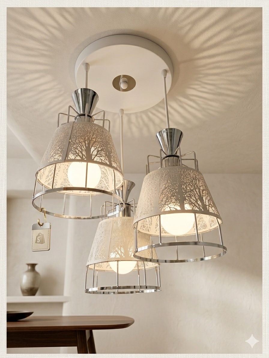 The Arboretum 3-Light Premium Pendant Chandelier