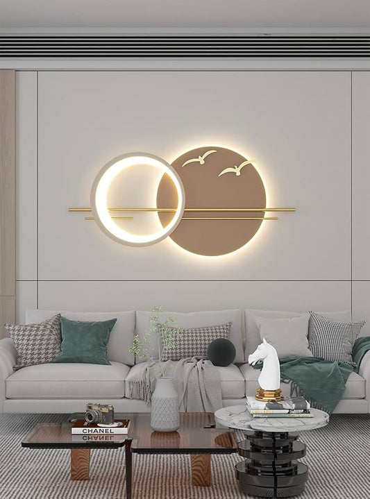 Modern Minimalist LED Decorative Wall Light | Luxury Ambient Sconce for Living Room & Bedroom