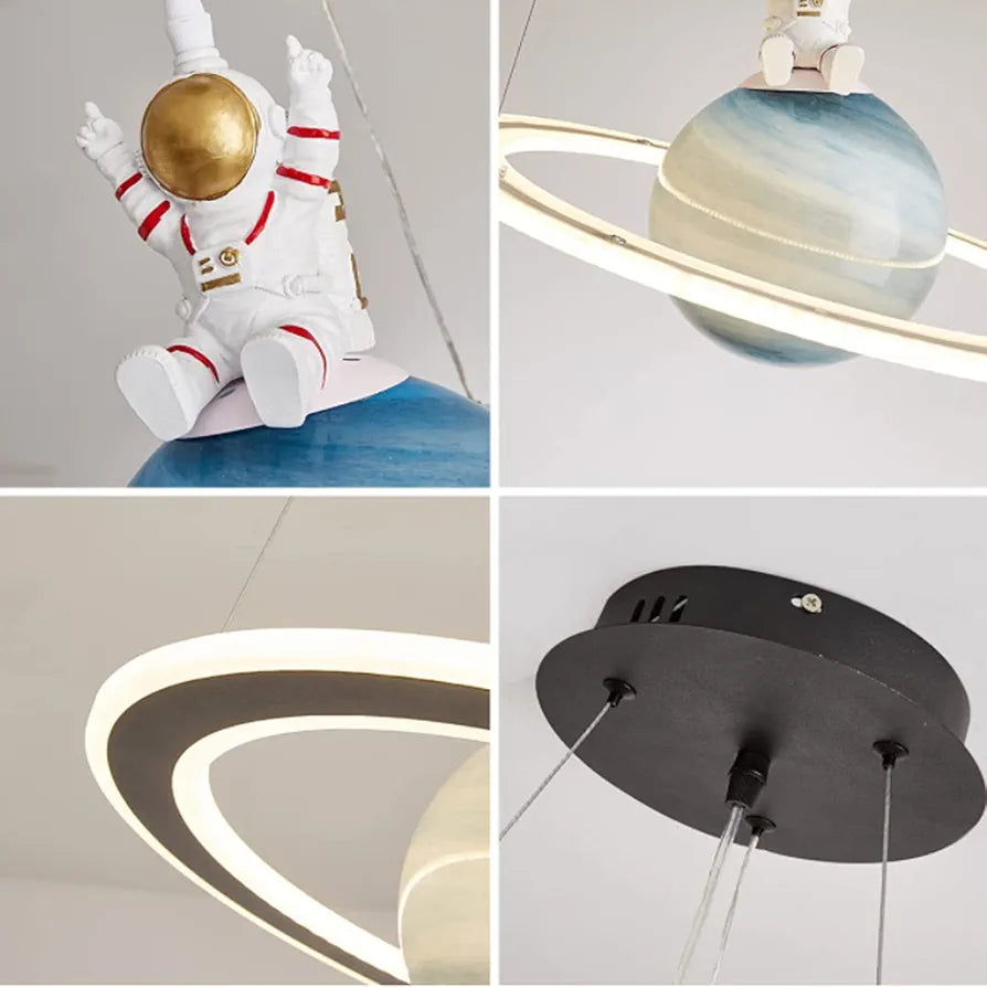 Astronaut pendant light