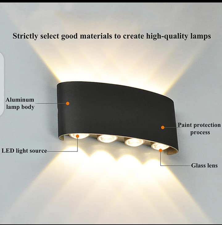 8w outdoor light