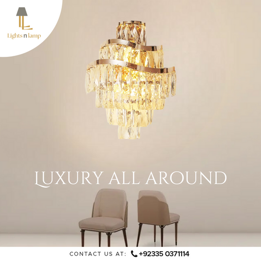 CRYSTAL LED WALL LIGHT