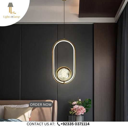 NORDIC GOLD PENDANT LIGHT