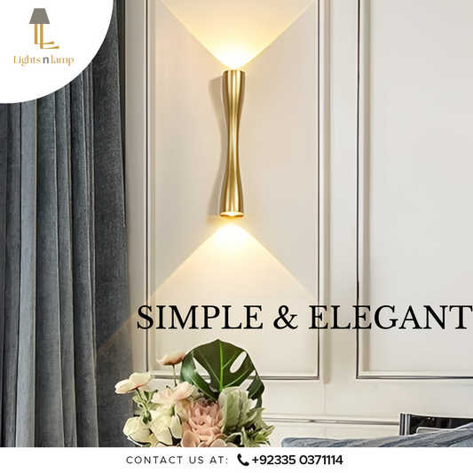 MODERN MINIMALIST DOUBLE HEAD WALL SCONE