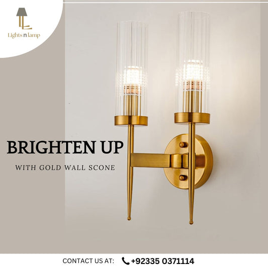 MODERN INDOOR CANDLE WALL SCONE