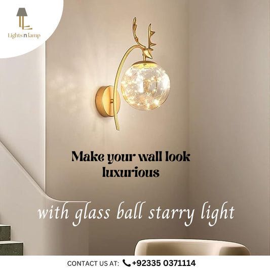 STARRY GLOBE WALL LAMP