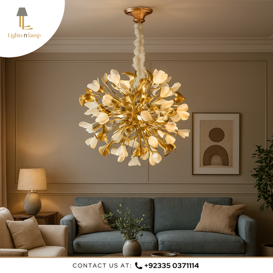 FLORAL CHANDELIER