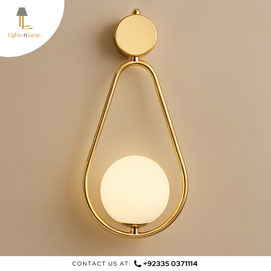 TEAR DROP WALL LIGHT
