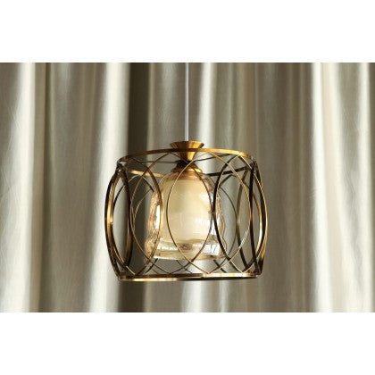 GOLD CEILING LIGHT