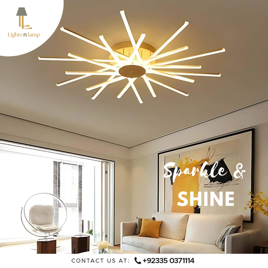LED chandeliers in pakistan