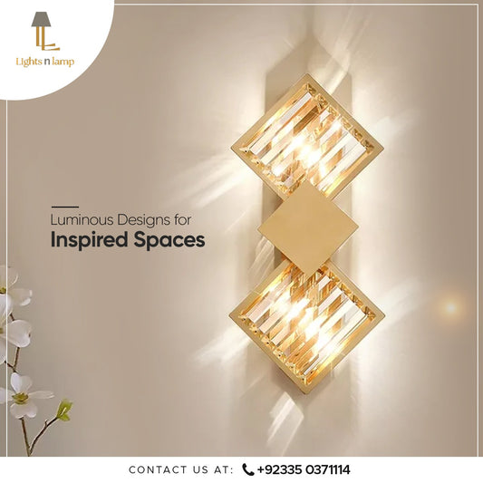 GOLD BODY RHOMBUS LUXURY LIGHT