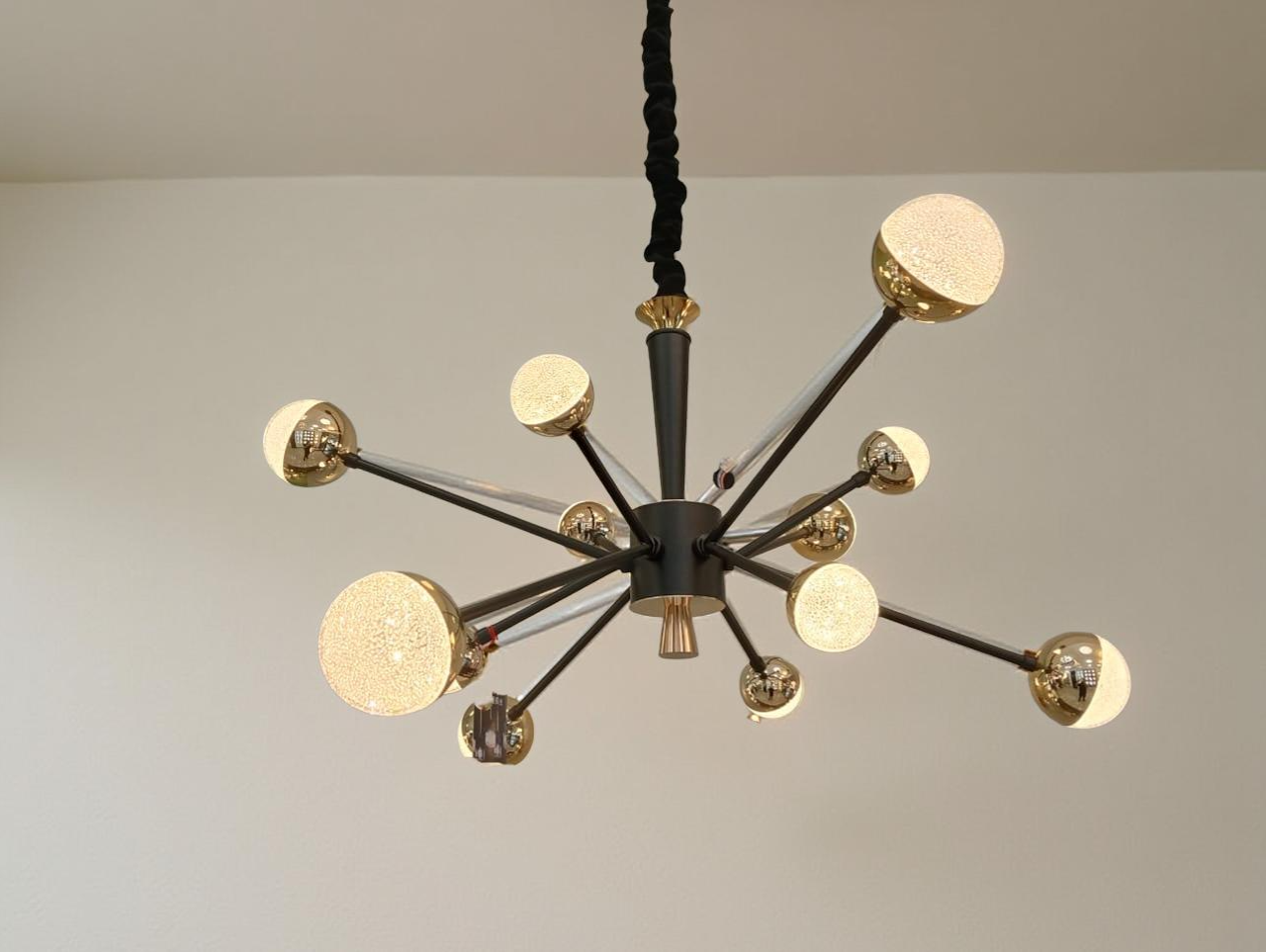 MODERN GLOBE CHANDELIER