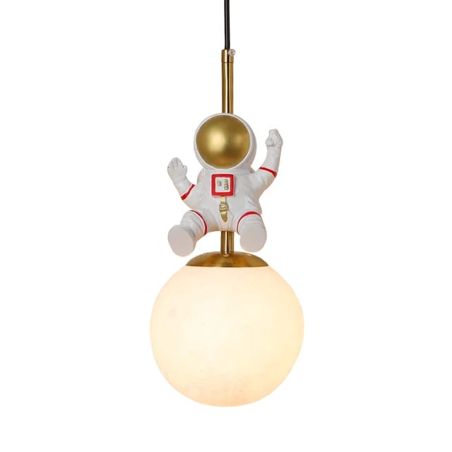 astronaut hanging light in pakistan