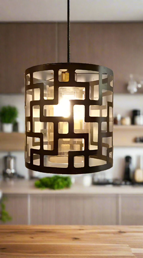black cage design ceiling light hanging light high qulity in pakistan