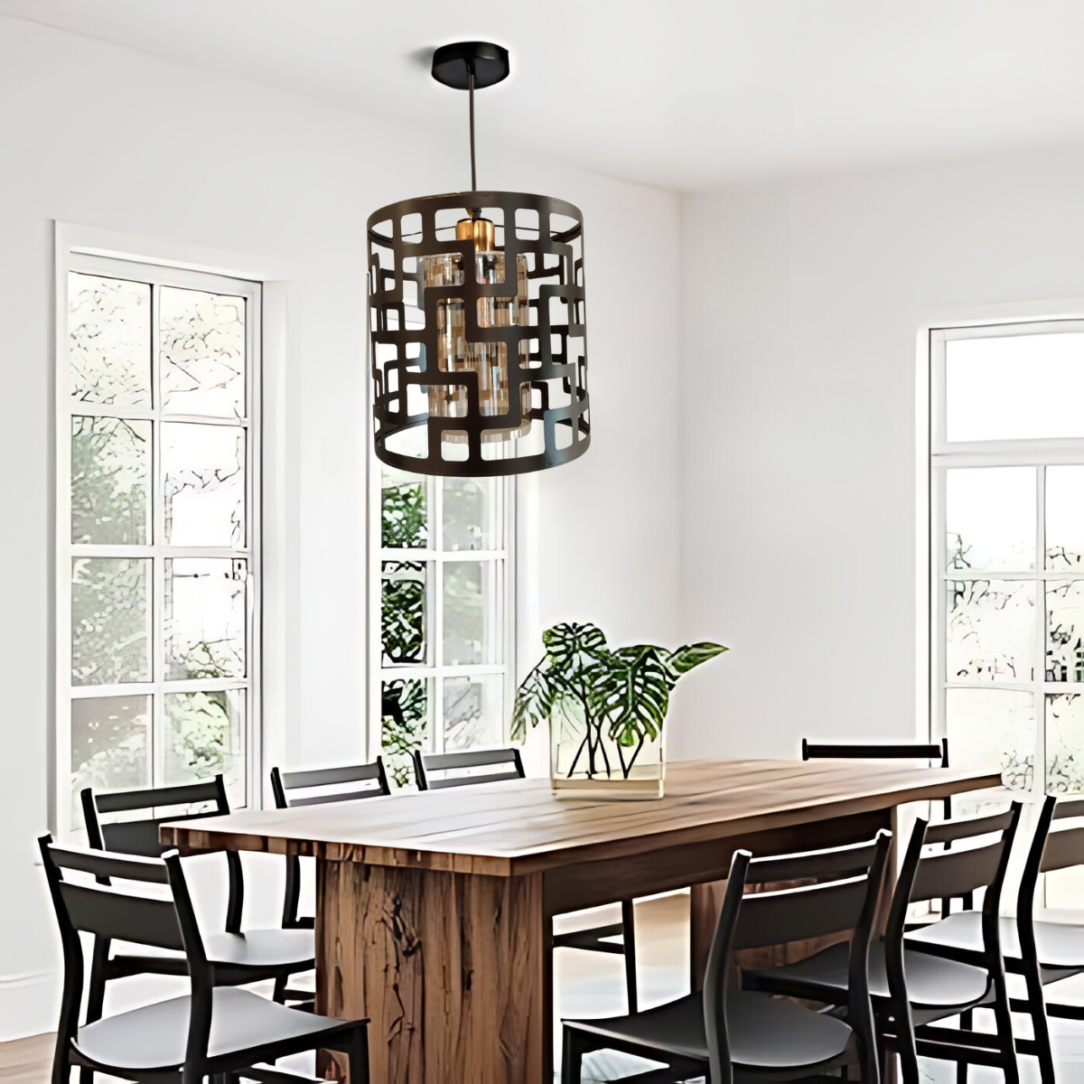 black cage design ceiling light hanging light high qulity in pakistan