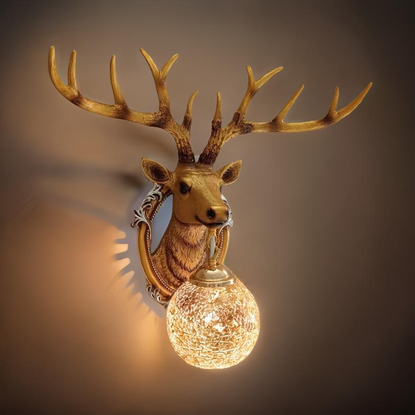 deer head wall light in pakistan 