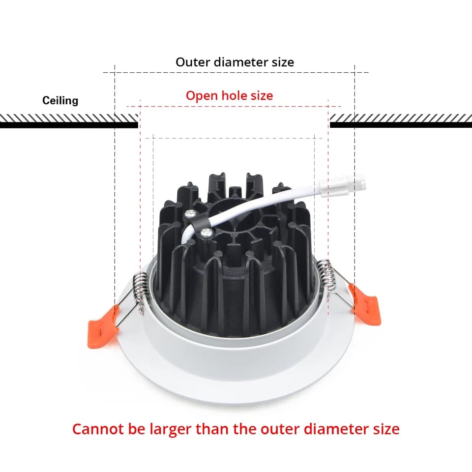 LED downlights in pakistan
