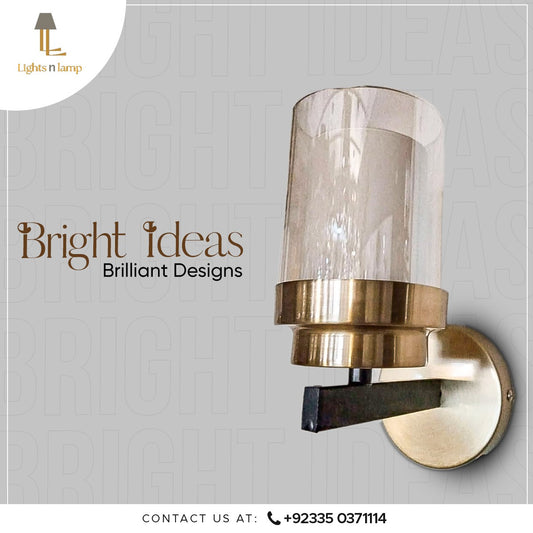 glass wall lamp in pakistan