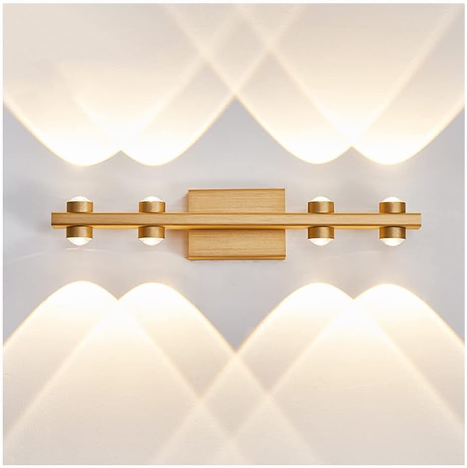 gold mirror light in pakistan. vanity light for dresser, bedroom or bathroom. High quality material easy installation