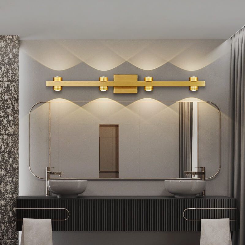 gold high quality mirror light in pakistan. bathroom bedroom dressing table picture light