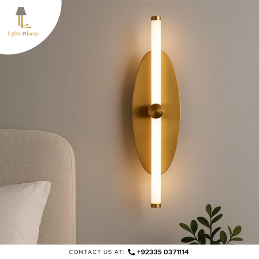 MODERN BRASS WALL LIGHT