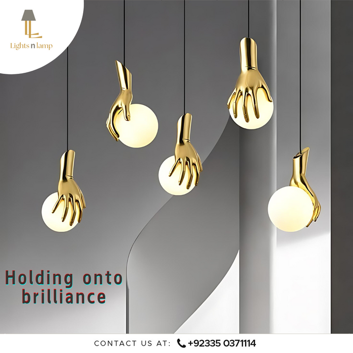 HAND GLOBE PENDANT LIGHT – Lights n Lamp