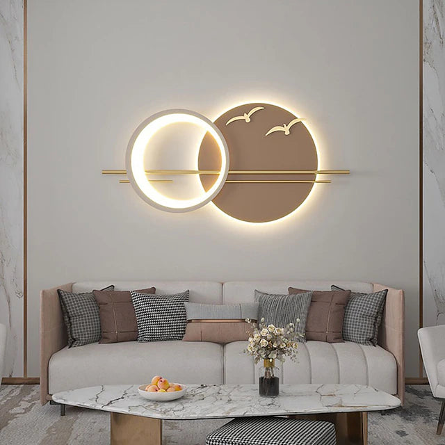 Modern Minimalist LED Decorative Wall Light | Luxury Ambient Sconce for Living Room & Bedroom