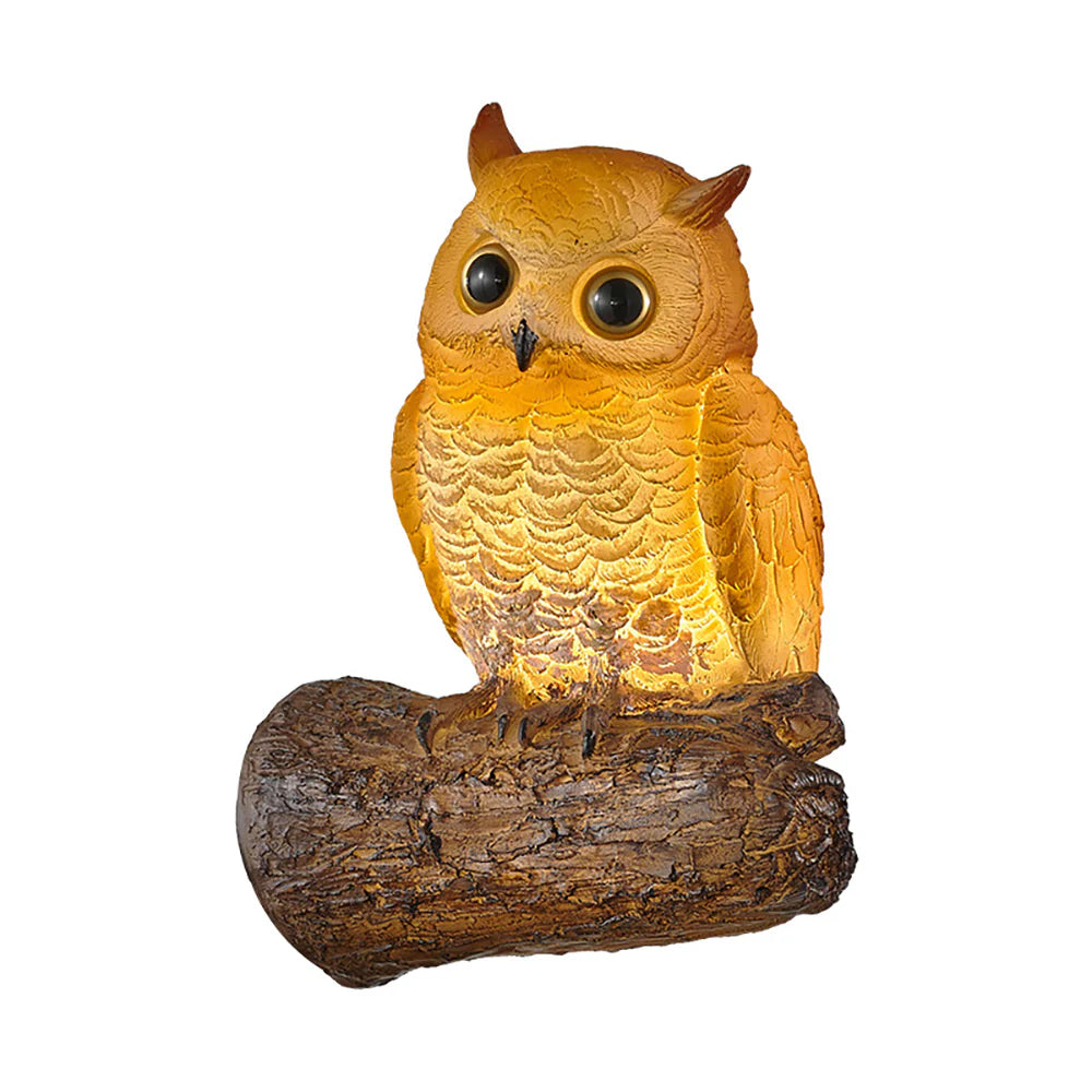 owl wall light