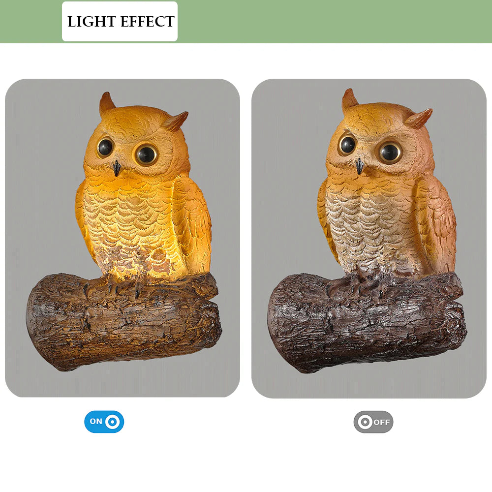 owl wall light