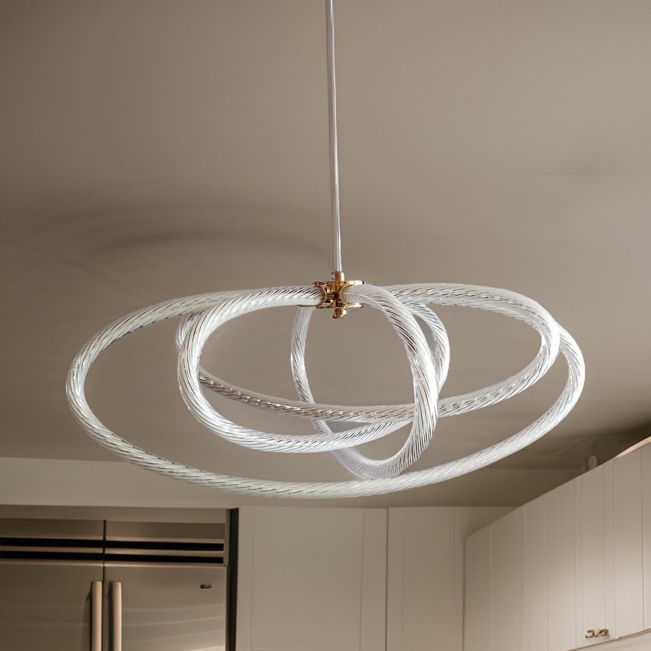 4 RING CLASSIC MINIMALIST CHANDELIER