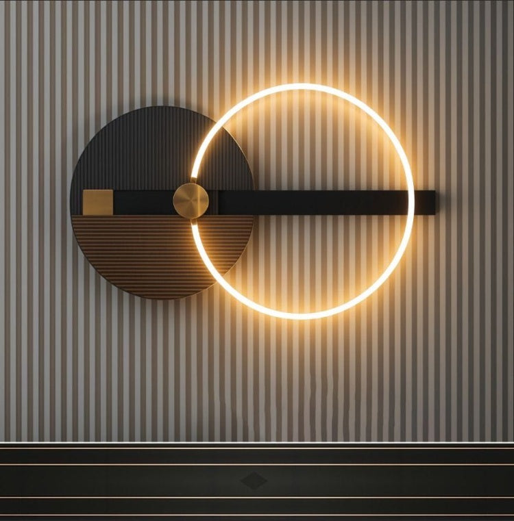 Artisan Horizon LED Wall Art Light – Modern 3D Sculptural Lighting for Luxury Interiors