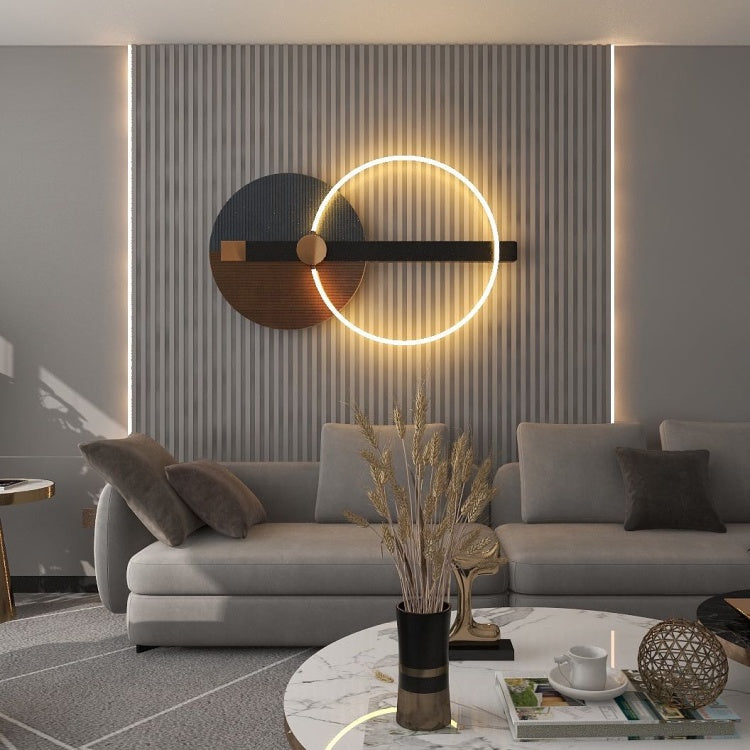 Artisan Horizon LED Wall Art Light – Modern 3D Sculptural Lighting for Luxury Interiors