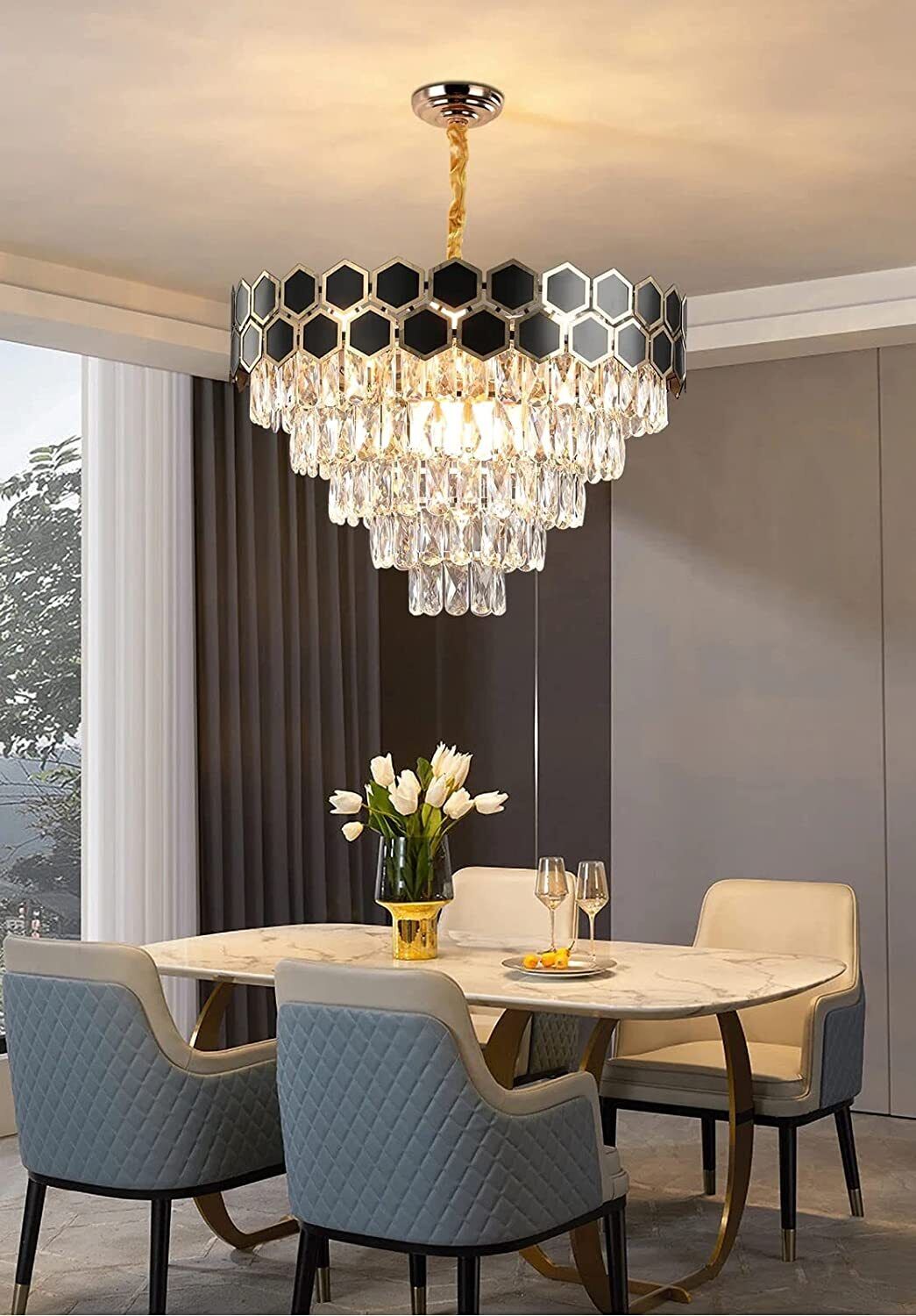 LUXURY K9 CRYSTAL CHANDELIER