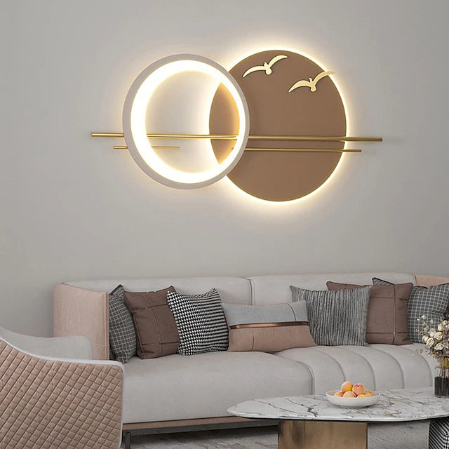 Modern Minimalist LED Decorative Wall Light | Luxury Ambient Sconce for Living Room & Bedroom