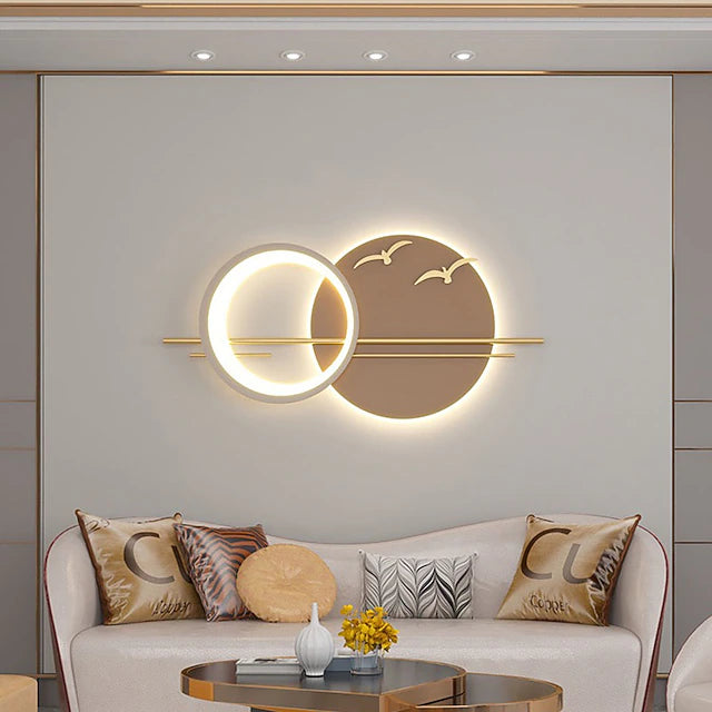 Modern Minimalist LED Decorative Wall Light | Luxury Ambient Sconce for Living Room & Bedroom
